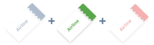 airline tickets self-transfer